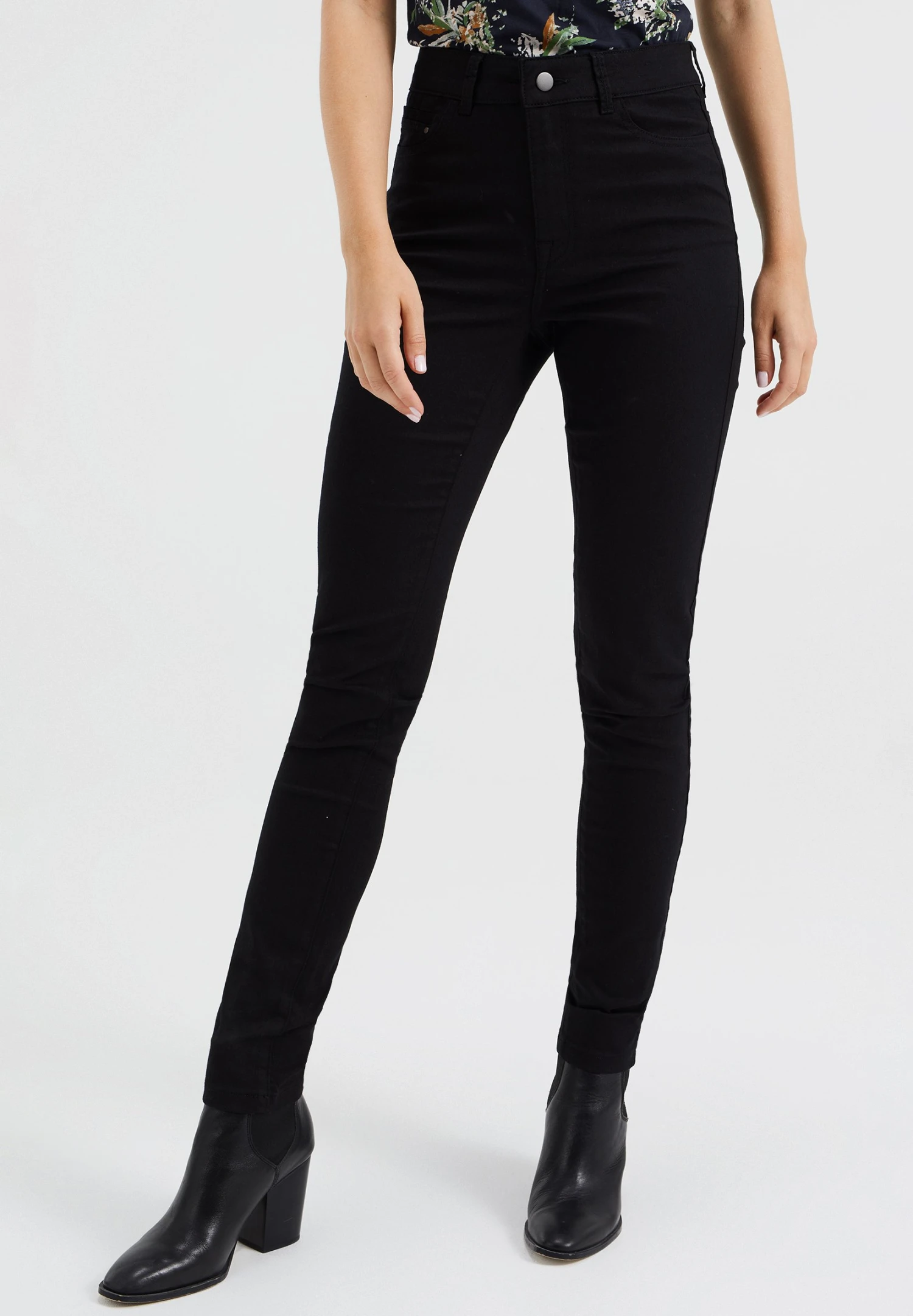 WE FASHION High Waist - Jeans Skinny - Black 3 WE FASHION High Waist - Jeans Skinny - Black