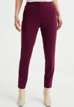 WE FASHION Slim Fit Met Stretch - Pantalon Classique - Red 9 WE FASHION Slim Fit Met Stretch - Pantalon Classique - Red -We Fashion Soldes Boutique a745a5f521d746fbbf481fbd1c0508ad