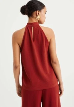 WE FASHION Halter - Blouse - Brown -We Fashion Soldes Boutique aa3c3d133af443a6b98b8ba5325b399e