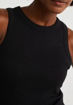 WE FASHION Singlet Van Ribstof - Débardeur - Black -We Fashion Soldes Boutique aa58b521b32e4172a0b5a75402008884