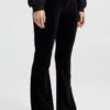 WE FASHION Flared - Pantalon Classique - Black