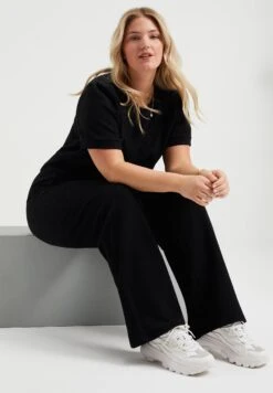 WE FASHION Curve - Pantalon De Survêtement - Black 12 WE FASHION Curve - Pantalon De Survêtement - Black -We Fashion Soldes Boutique ad898cefd131461dbd0f02d40dfdb980