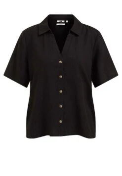 WE FASHION Van Mix - Chemisier - Black -We Fashion Soldes Boutique afcf6fd98d2e4b9c8095a2c5a79753b8