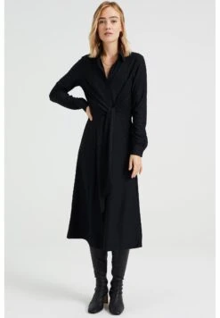 WE FASHION Robe Chemise - Black