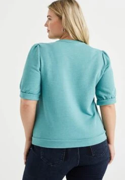 WE FASHION Curve - T-Shirt Basique - Blue 10 WE FASHION Curve - T-Shirt Basique - Blue -We Fashion Soldes Boutique b508df57831547758a1f47d2a29ab8be