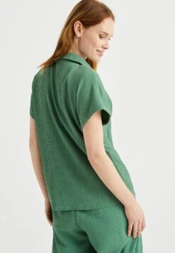 WE FASHION Met Structuur - Chemisier - Green -We Fashion Soldes Boutique b5a78a2daa4041fbafa636ad8e361f24