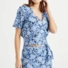 WE FASHION Met Dessin - Blouse - Blue 1 WE FASHION Met Dessin - Blouse - Blue -We Fashion Soldes Boutique b9206bb322564558b9d26776c94e0ac5