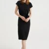WE FASHION Robe De Jour - Black -We Fashion Soldes Boutique bc34311306984a57a46c4279ab482add