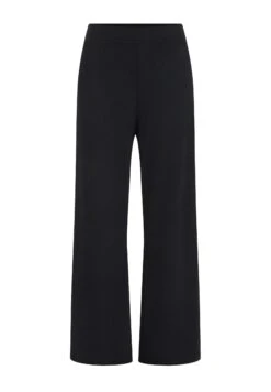 WE FASHION Wide Leg Met Structuur - Pantalon Classique - Black -We Fashion Soldes Boutique bcd7e8606f48493ea7aeefc72f88c965