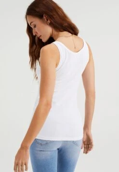WE FASHION Débardeur - White -We Fashion Soldes Boutique befab8b6b99b4736995f33371f4e143c