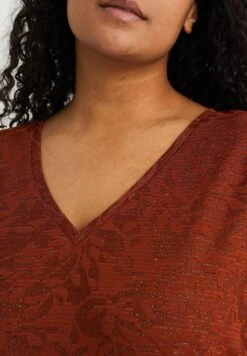 WE FASHION Curve - Blouse - Brown 9 WE FASHION Curve - Blouse - Brown -We Fashion Soldes Boutique c20ee18226504a3f87beb4e87bf88ff2