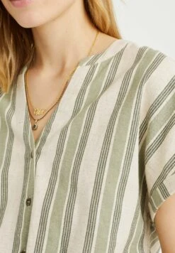 WE FASHION Met Dessin - Blouse - Green -We Fashion Soldes Boutique c31afb63e7a0461a9bdcb20168167660