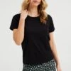 WE FASHION T-Shirt Basique - Black -We Fashion Soldes Boutique c3beaa67729740819530daaeee05a09d