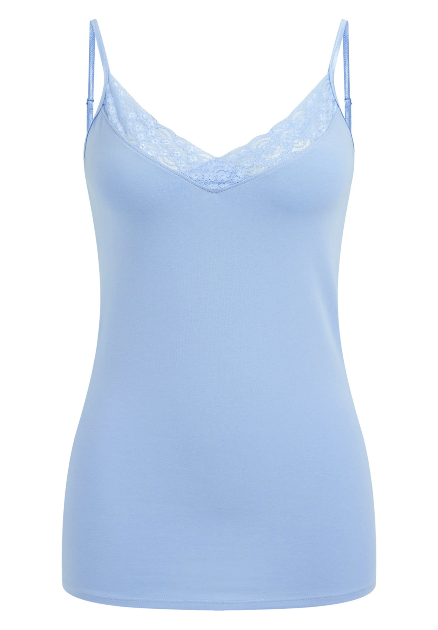WE FASHION Singlet Van Met Kant - Débardeur - Blue 7 WE FASHION Singlet Van Met Kant - Débardeur - Blue – Image 5