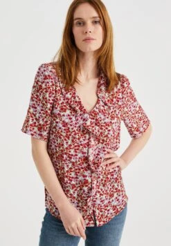 WE FASHION Ruches - Chemisier - White