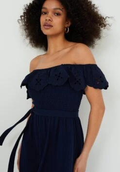 WE FASHION Met Broderie Anglaise - Robe En Jersey - Blue 9 WE FASHION Met Broderie Anglaise - Robe En Jersey - Blue -We Fashion Soldes Boutique c43a85a3987c4db1916e37cf502c55d8