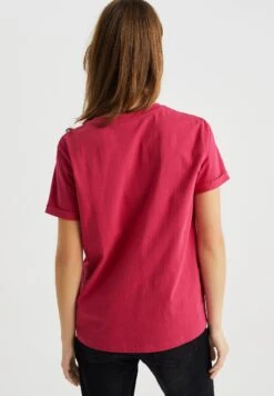 WE FASHION Met Opdruk - T-Shirt Imprimé - Pink -We Fashion Soldes Boutique c841135b98864d7dafc680c213825d7b