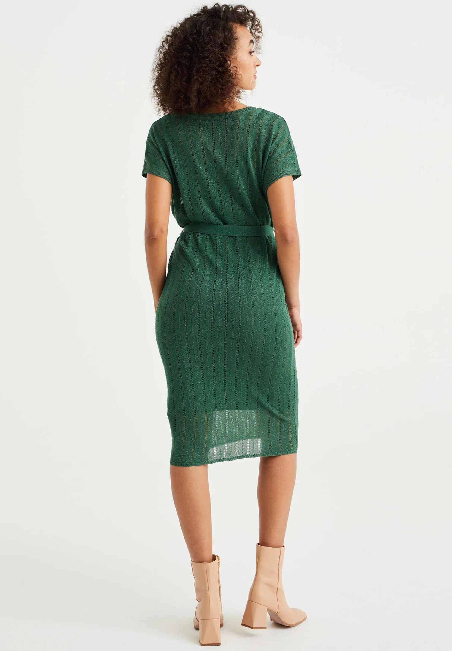 WE FASHION Robe Pull - Green 4 WE FASHION Robe Pull - Green – Image 2