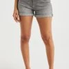 WE FASHION High Rise Comfort Stretch - Short En Jean - Grey -We Fashion Soldes Boutique c9592d4596de4aa1bb9a79dec2a43a28