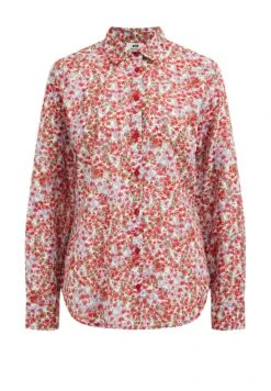 WE FASHION Met Dessin - Chemisier - Red -We Fashion Soldes Boutique ca5f0baf7b9345ffa8d9a0f20834f2af