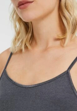 WE FASHION Singlet - Débardeur - Grey -We Fashion Soldes Boutique cab0b556f191496885812ae999ec7cd5