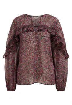 WE FASHION Dessin - Blouse - Green -We Fashion Soldes Boutique cb3ff4421a864df9a6d31389343438e0