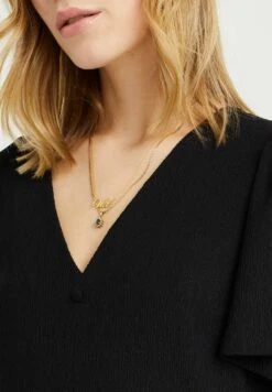 WE FASHION Met Structuur - Robe Longue - Black -We Fashion Soldes Boutique cb7477be55954cc5b2366e68956d52b8