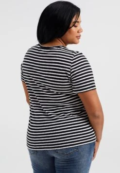 WE FASHION Curve - T-Shirt Imprimé - Black -We Fashion Soldes Boutique cd9bad324ada4e059831c1fb8b7e920e