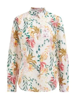 WE FASHION Met Dessin - Chemisier - White -We Fashion Soldes Boutique cdda6880ca714c91a91ef79494790fcc