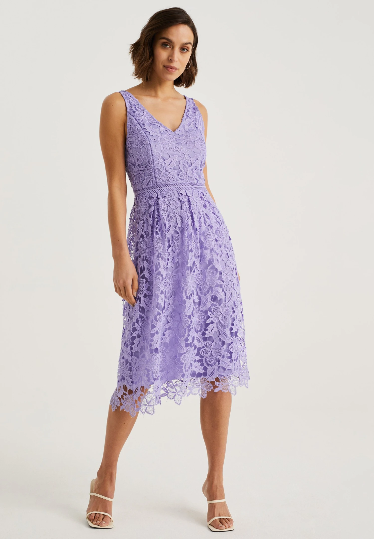 WE FASHION Robe De Jour - Violet 3 WE FASHION Robe De Jour - Violet