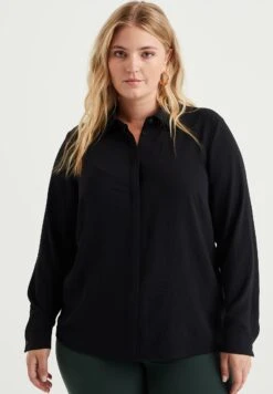 WE FASHION Curve - Chemisier - Black