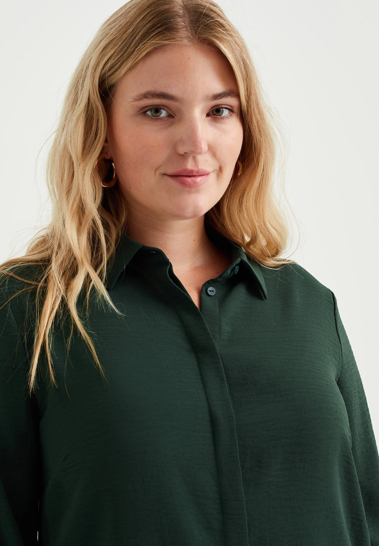 WE FASHION Curve - Chemisier - Green 6 WE FASHION Curve - Chemisier - Green – Image 4