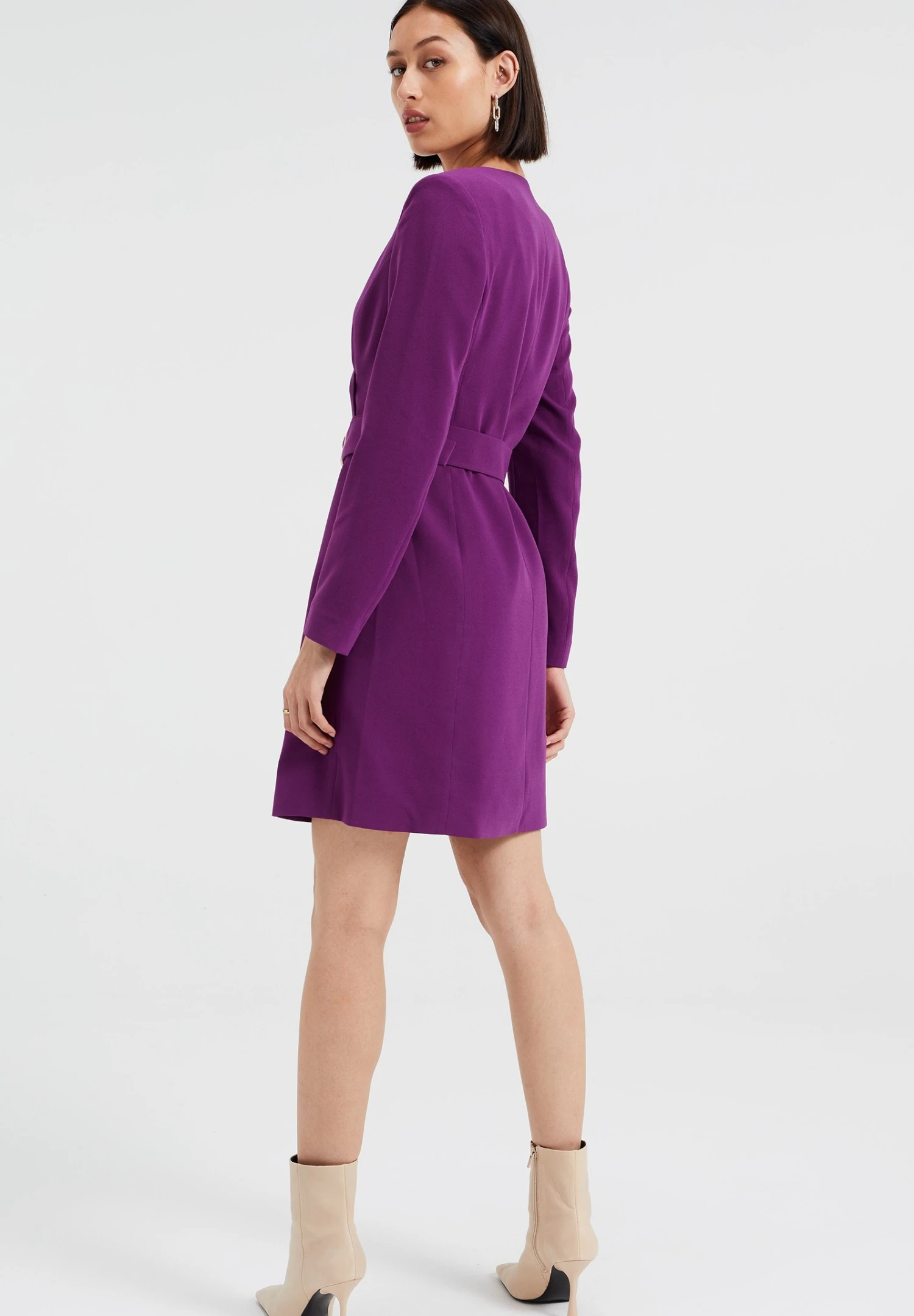 WE FASHION Robe Fourreau - Violet 4 WE FASHION Robe Fourreau - Violet – Image 2