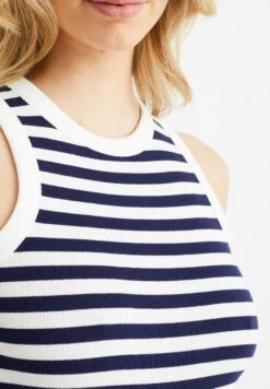 WE FASHION Met Dessin - Débardeur - Blue -We Fashion Soldes Boutique d1f591b97aa34d5f8ef777438243a173