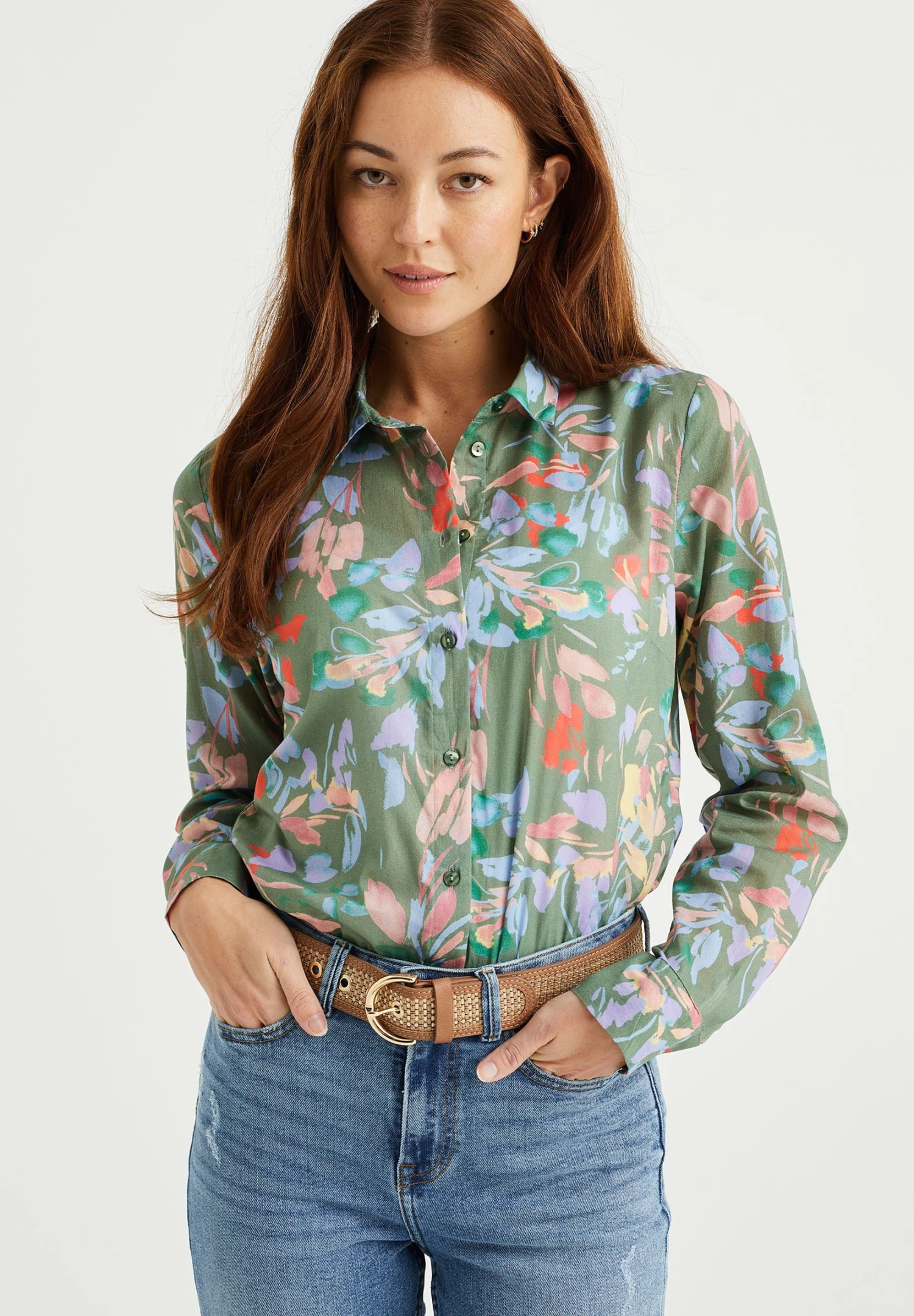 WE FASHION Met Dessin - Chemisier 3 WE FASHION Met Dessin - Chemisier