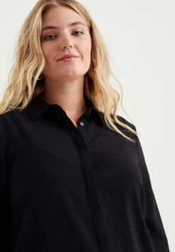 WE FASHION Curve - Chemisier - Black 13 WE FASHION Curve - Chemisier - Black -We Fashion Soldes Boutique d3cd785e91e1404f993638583161931e
