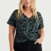 WE FASHION Curve - T-Shirt Imprimé - Green -We Fashion Soldes Boutique d5a55f5ca1cc4b85a17670fef12c02ee