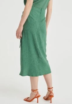 WE FASHION Met Structuur - Jupe Portefeuille - Green -We Fashion Soldes Boutique d7f031b05c664fcfa73e22749301c273