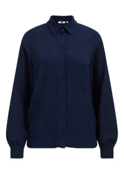 WE FASHION Met Structuur - Chemisier - Blue -We Fashion Soldes Boutique d89b71a71f1f47308ae68b484d1da3e2