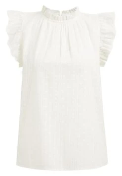 WE FASHION Met Broderie Anglaise - Blouse - White 11 WE FASHION Met Broderie Anglaise - Blouse - White -We Fashion Soldes Boutique d9333acd01974fb1b30adc98b8dc70c4