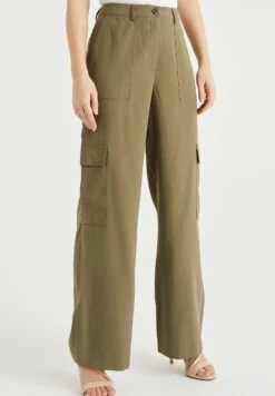 WE FASHION Pantalon Cargo - Green