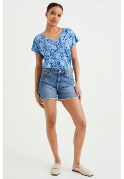 WE FASHION T-Shirt Imprimé - Blue -We Fashion Soldes Boutique dbd00914777a4973a49aaeb4477eb149
