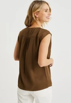 WE FASHION Blouse - Green -We Fashion Soldes Boutique dc0d117a385e4d54afb22e14c9804a6e