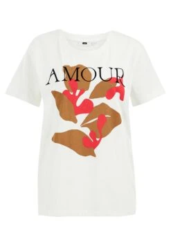 WE FASHION Print - T-Shirt Imprimé - White -We Fashion Soldes Boutique dda801827e404d2098938121b92fbb2b