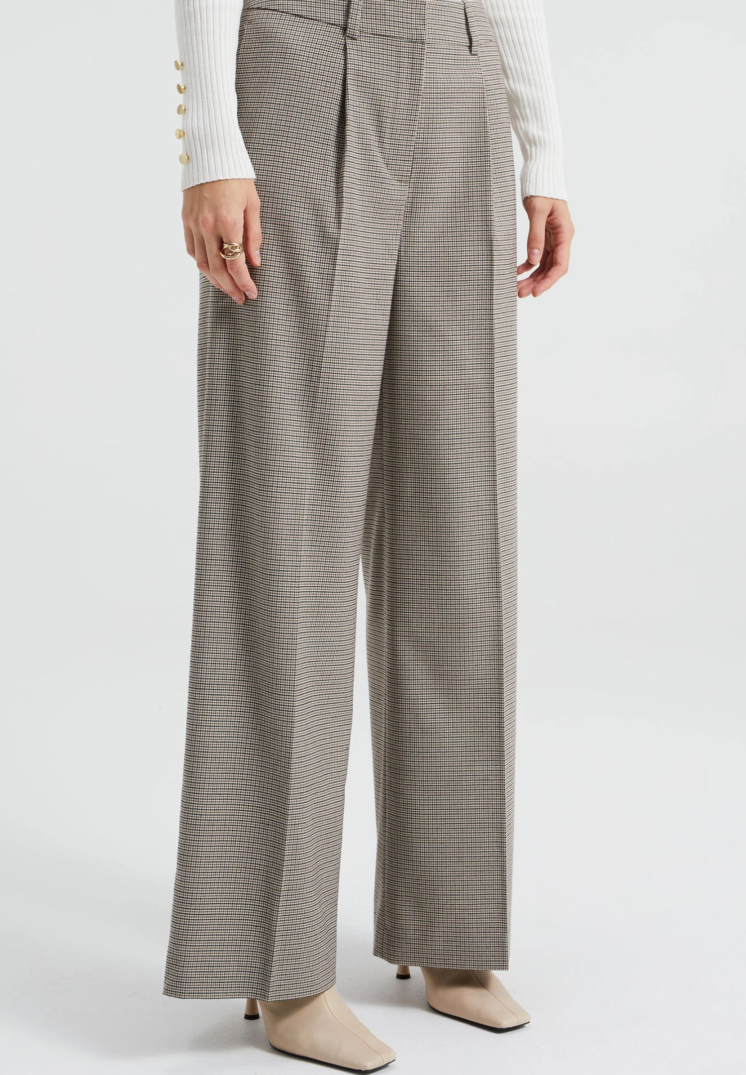 WE FASHION Pantalon Classique - Beige 3 WE FASHION Pantalon Classique - Beige