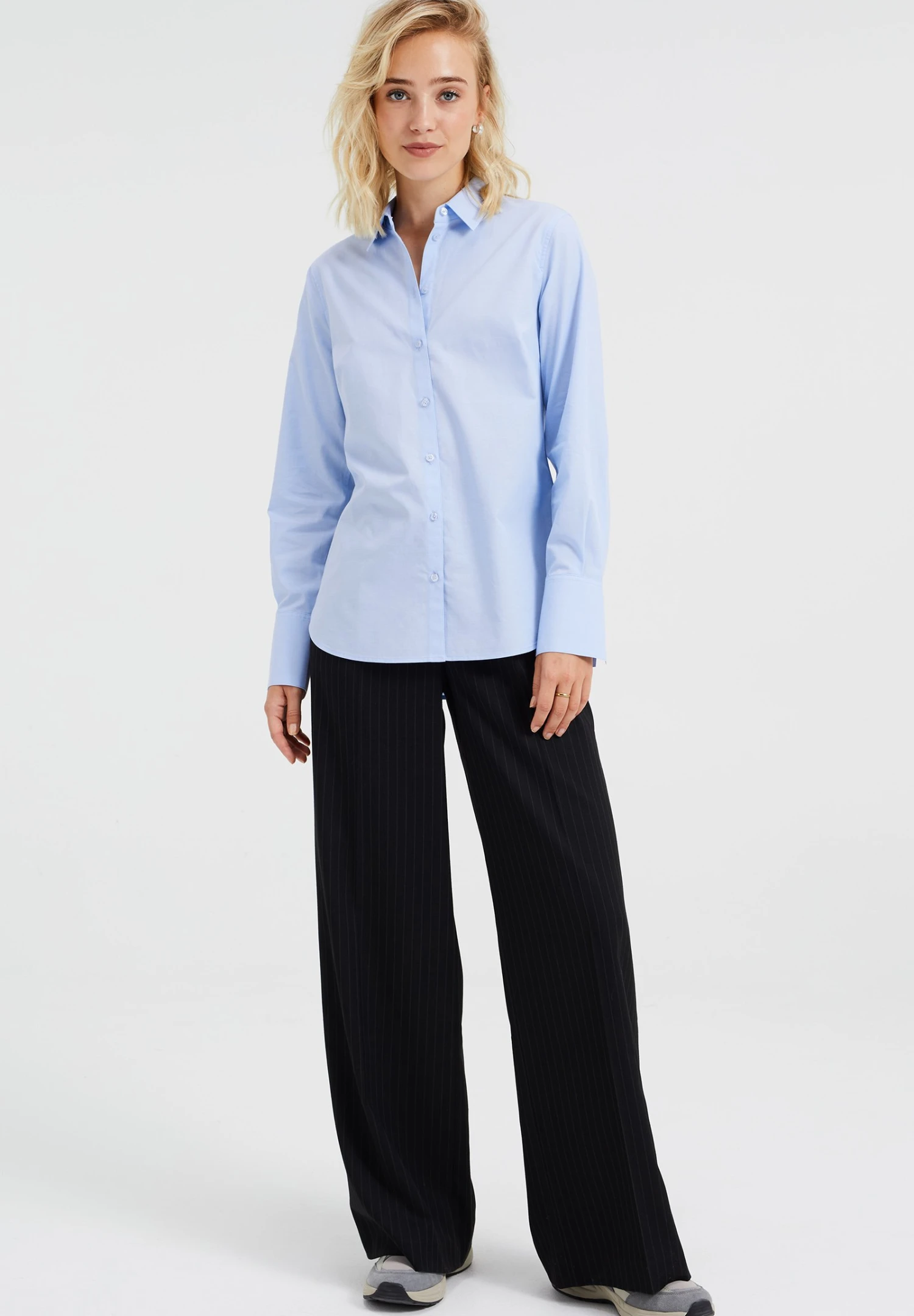 WE FASHION Chemisier - Blue 4 WE FASHION Chemisier - Blue – Image 2