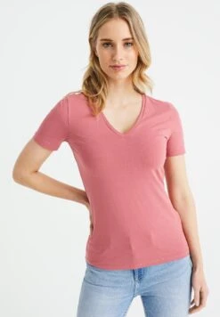 WE FASHION T-Shirt Basique - Red