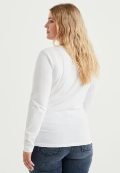 WE FASHION Curve - T-Shirt À Manches Longues - White 10 WE FASHION Curve - T-Shirt À Manches Longues - White -We Fashion Soldes Boutique e095064d5bb945618bb2560748cd5b7c