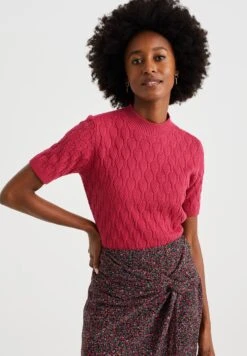 We Fashion Soldes Boutique 14 WE FASHION Dessin - T-Shirt Imprimé - Pink