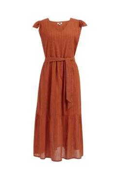 WE FASHION Met Glittergaren - Robe De Jour - Brown -We Fashion Soldes Boutique e62f632ec217488ab5a4a9f56ddfb6ef